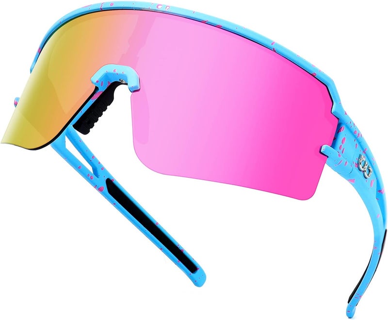 AVV Store Polarized cycling glasses sports sunglasses,UV400 Protection Fishing Driving running baseball sunglasses for men women - Image 1